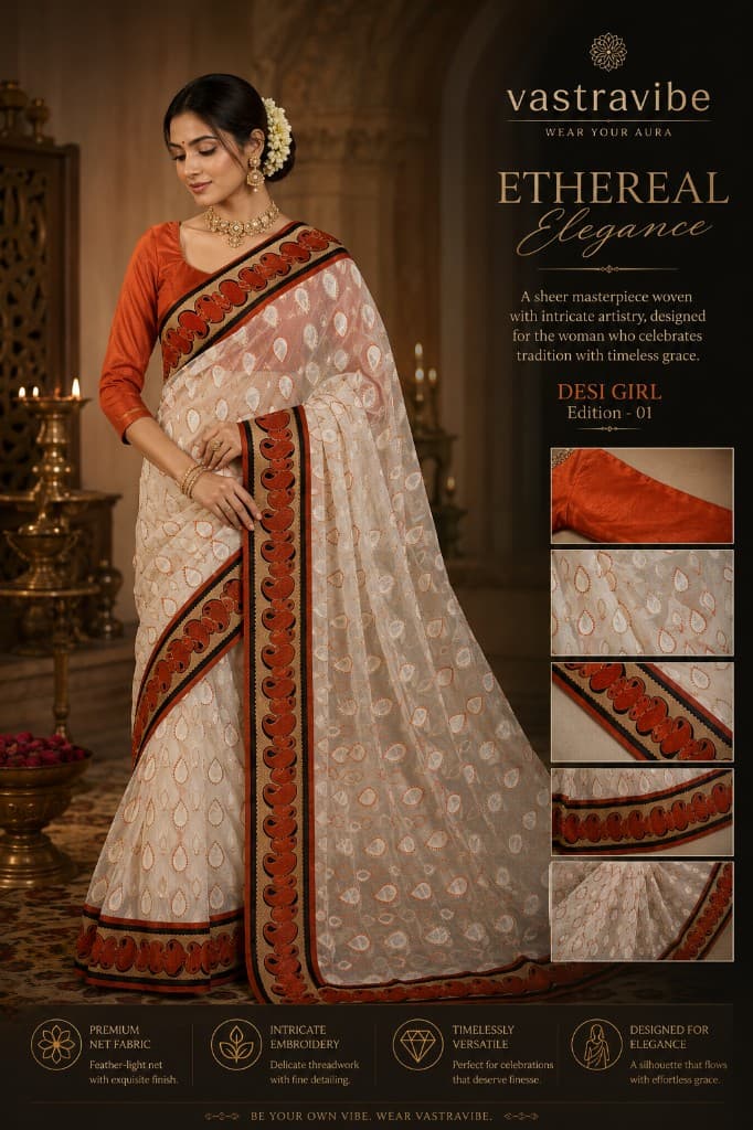 Desi Girl Edition Saree